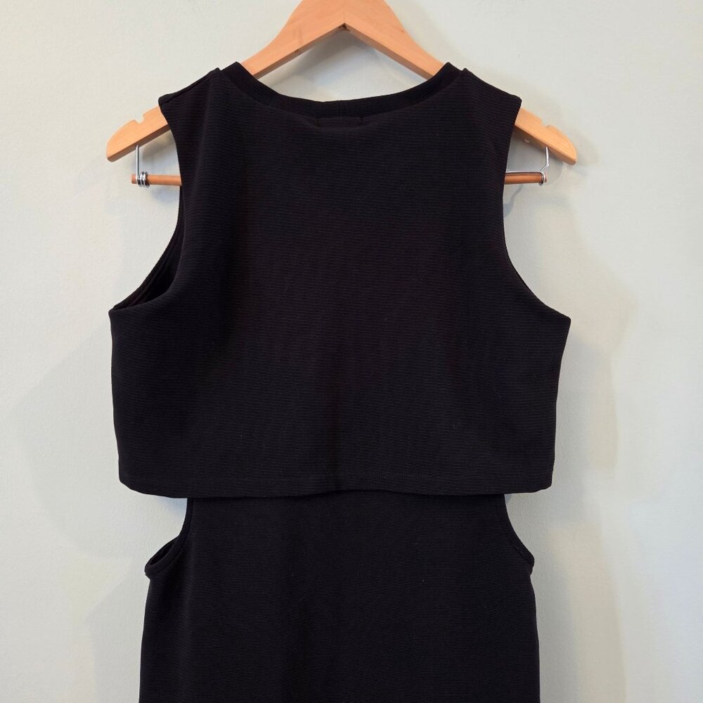 Leith Side Cutout Popover Midi Dress - Picture 8 of 11